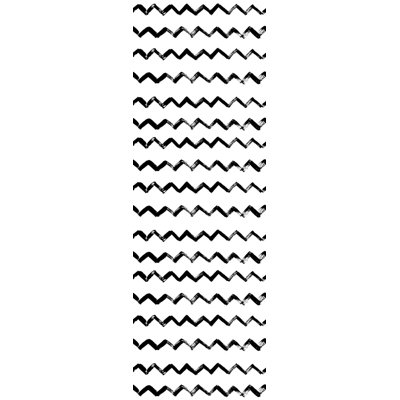 Barnstable Removable Chevrons 10' L x 25" W Peel and Stick Wallpaper Roll