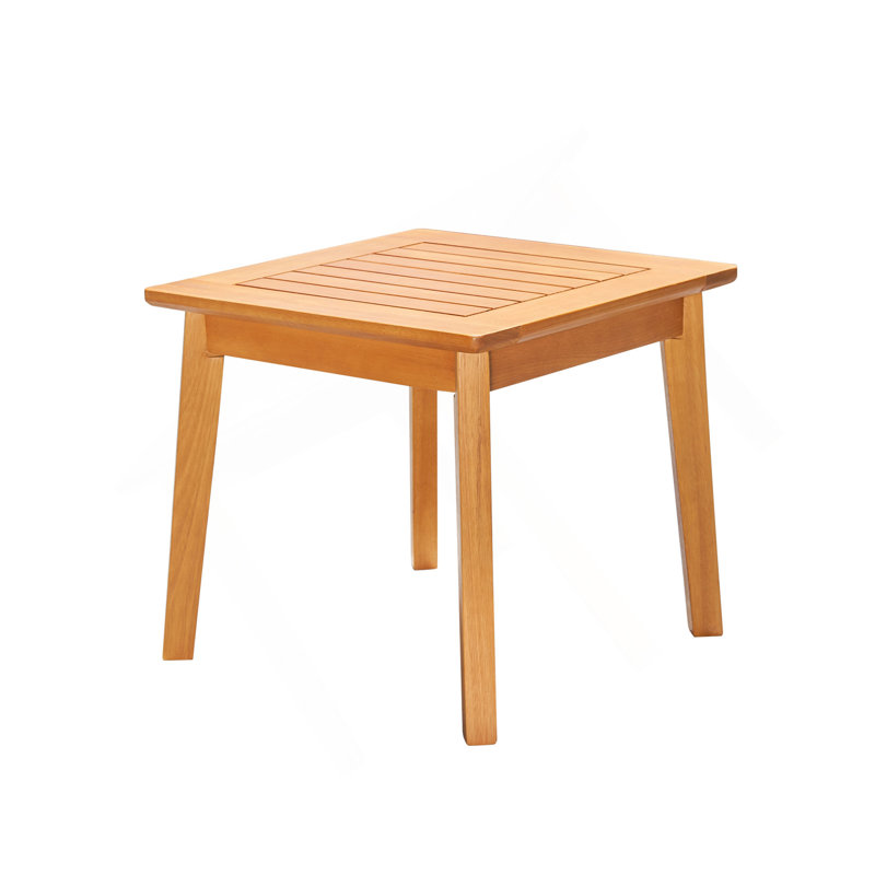 Rayna Poolside Honey Wood Side Table