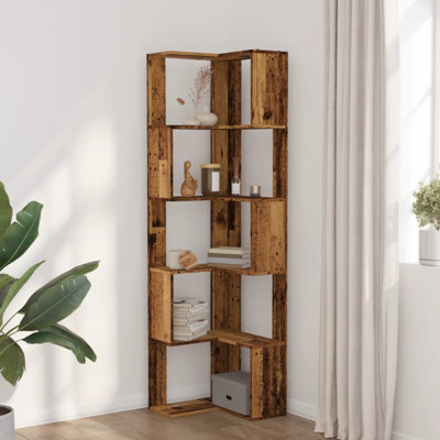 50cm W Corner Bookcase