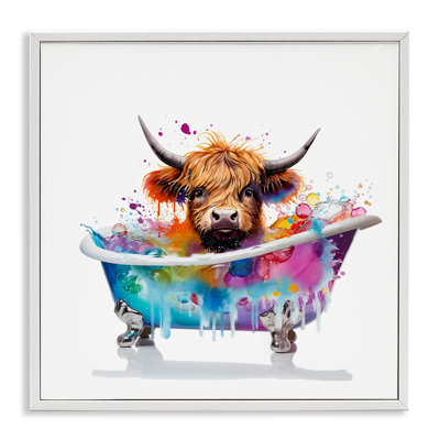 «Vivid Bath Time», giclée par Mary Cunningham