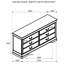 Commode 6 tiroirs Daleyza - blanc-1352030709-1374297169