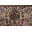 Tapis floral bleu 7 x 7