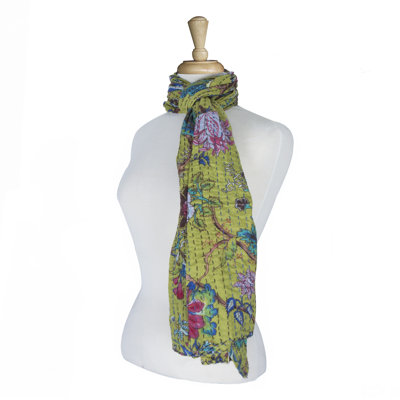 Kantha Cotton Bed Runner