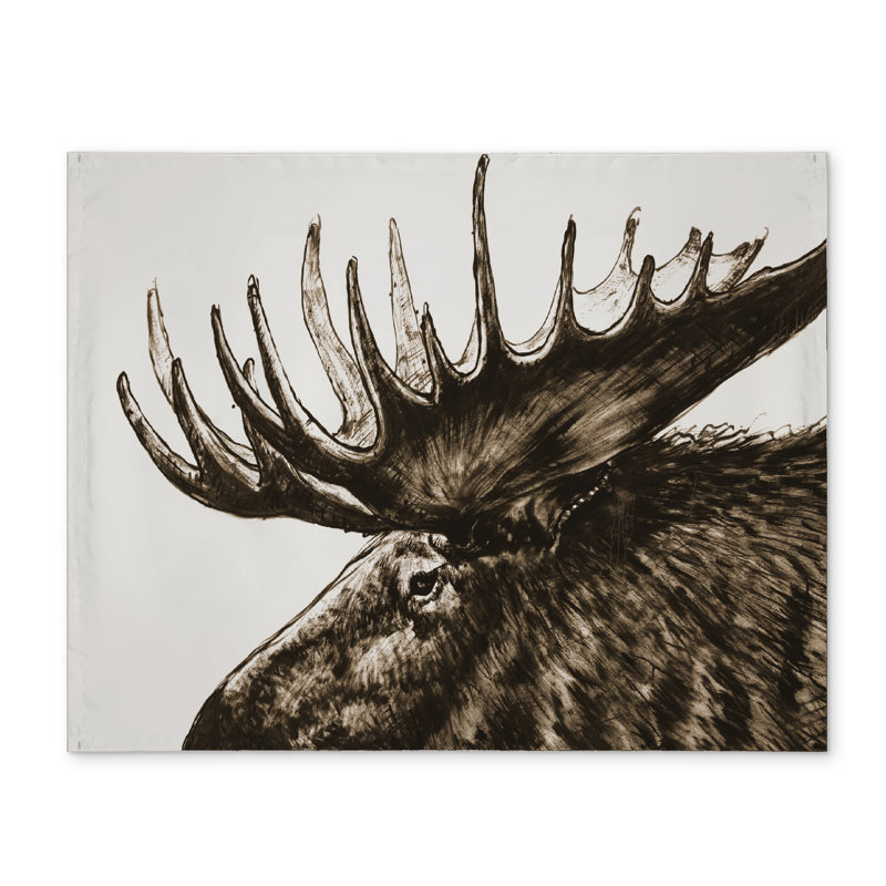 Napperon Moose Plume