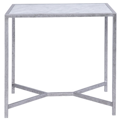 Web Marble End Table