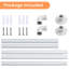 120cm Wall Mounted Clothes Rack