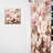 Bryer Pink White Magnolias Magnolia Delight - Traditional Velvet Curtain - Room Darkening - 1 Panel-1879598427