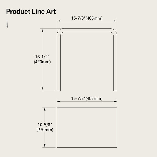 Dimensions du produit
