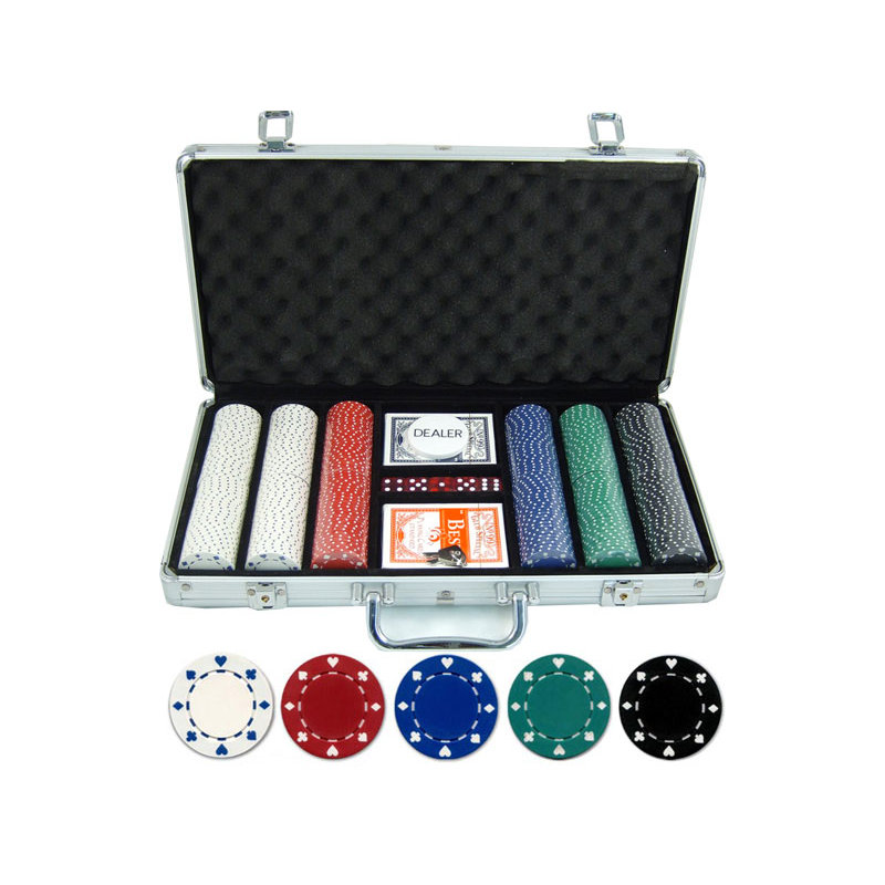 300 pièces de poker appropriées