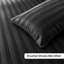 Microfiber Striped Duvet Cover Set with Pillowcases Included-117990083-117990084