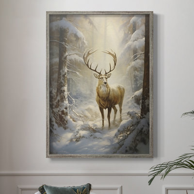 Christmas Holiday Art DCLXXXII Framed Print - Solid Wood
