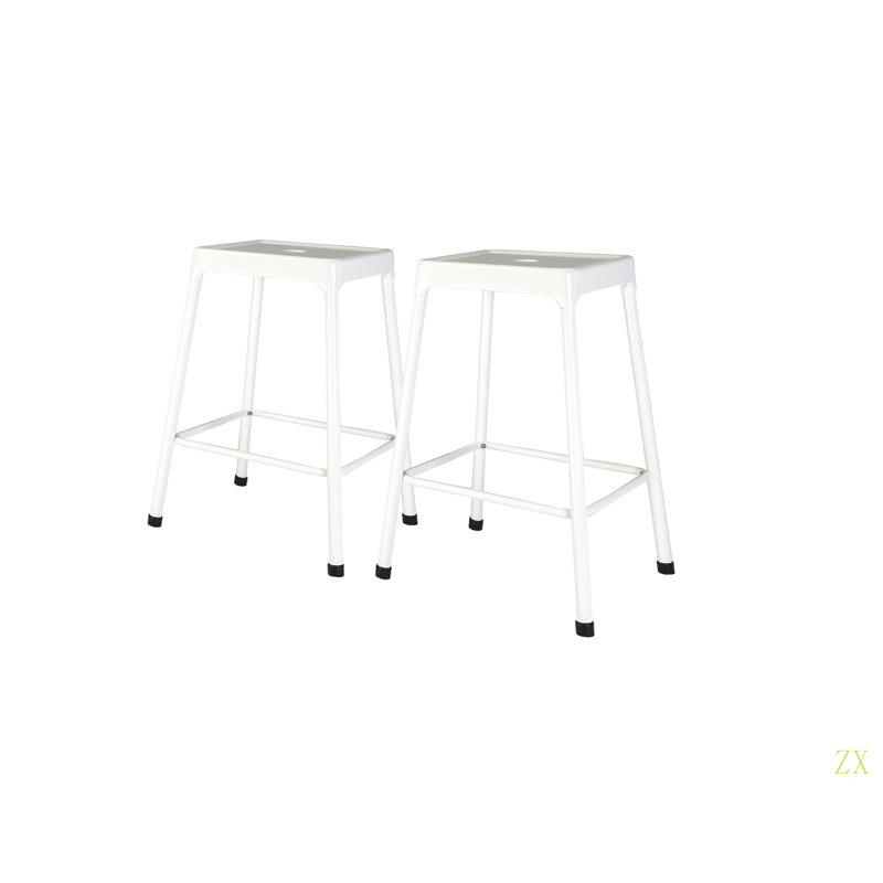 Tabouret de comptoir thermolaqué, ensemble de 2
