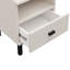 SALAMIS Bedside table, Opaque White-660215907