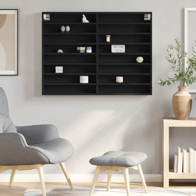Renye Floating Shelf, Black