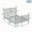 Wood Platform Bed with Arched Headboard and Footboard-1882666032-1882666038
