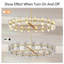 Luminaire rond moderne 36 po