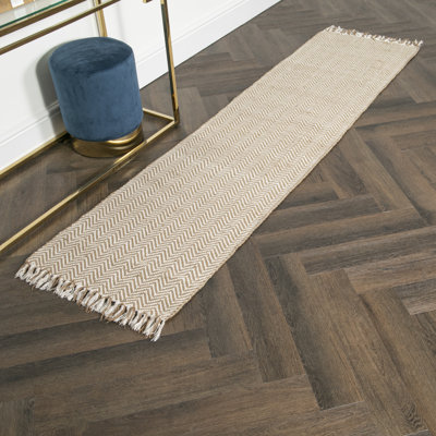 Esmund No Pattern And Not Solid Colour Hand Woven Area Rug