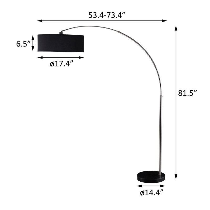 Lampe sur pied 81 po