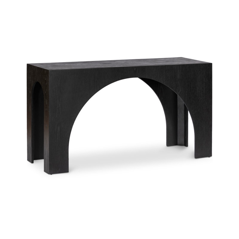 36.1cm Console Table, Black