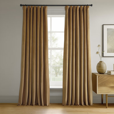 Olivia Velvet Blackout Curtain (1 Panel) 