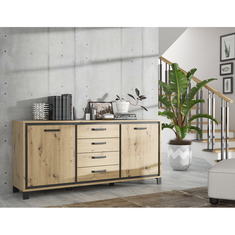 Crespin 178.4cm W 4 - Drawer Chest of Drawers