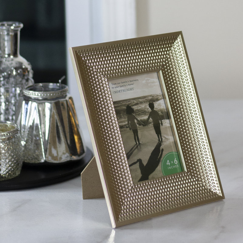 Cadre photo champagne champagne, 4 po x 6 po