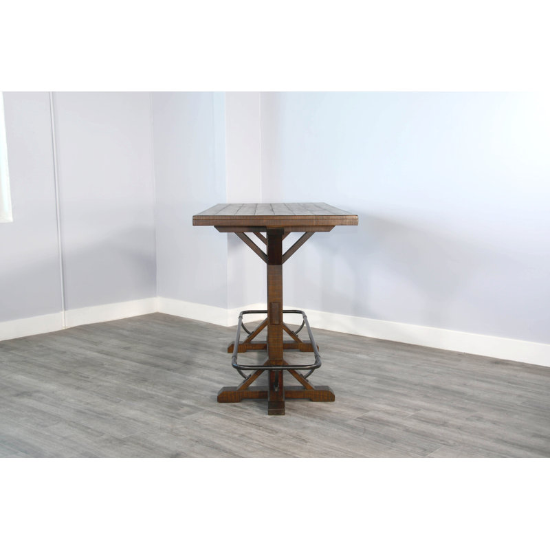 Casia Mahogany Solid Wood Base Dining Table