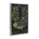 Cadre flottant floral chouette