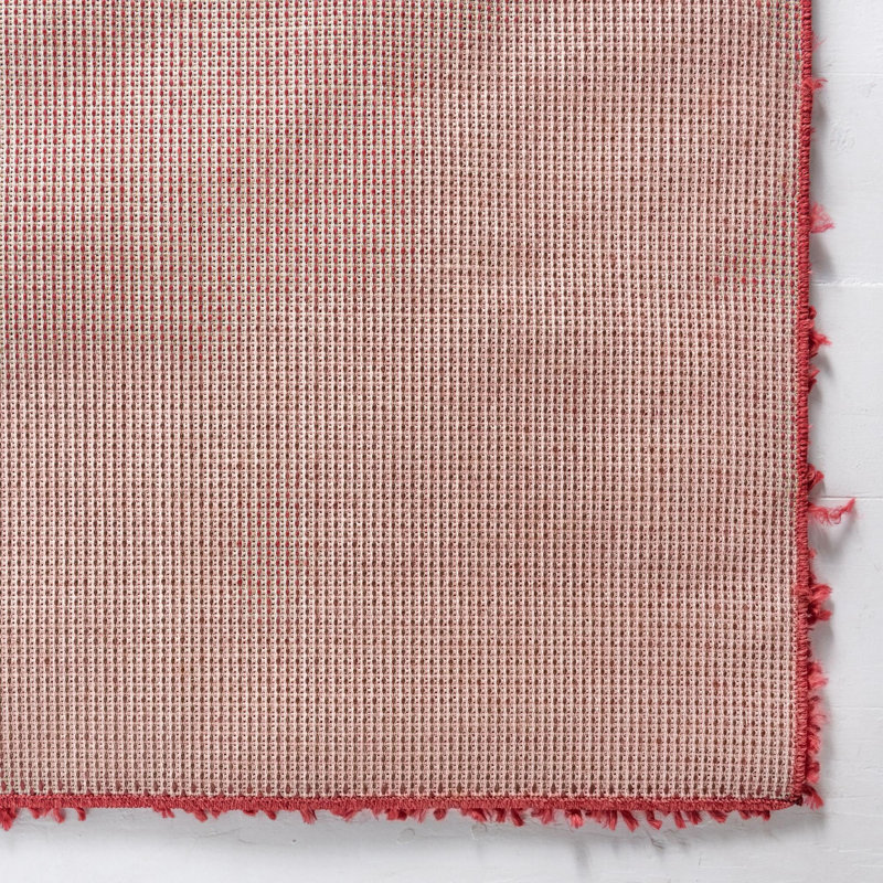 Wemoorland Red Area Rug, Rectangle 6'1" x 9'
