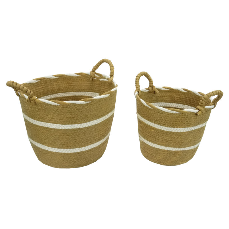 Dovecove Seagrass Decorative Bin