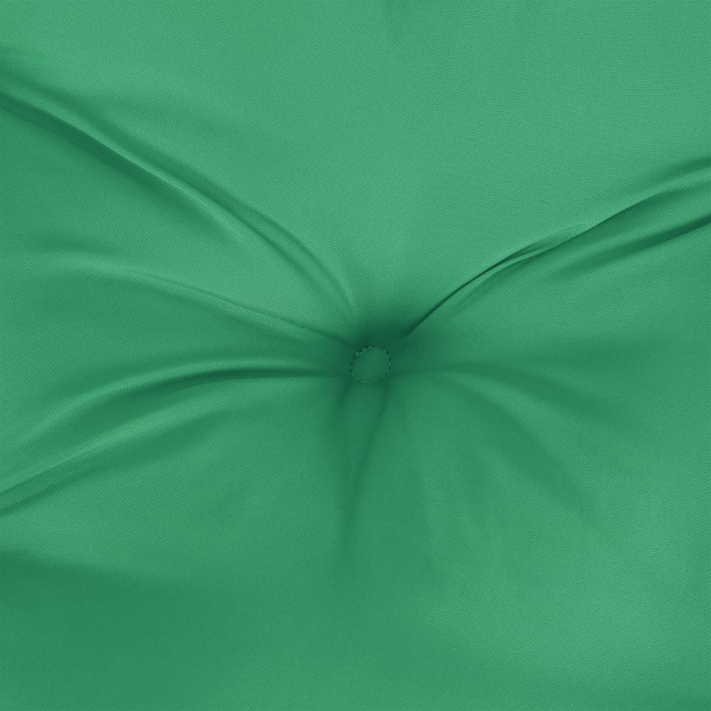 Coussin d'extérieur Claire pour banc, tissu capitonné, L 78,7 po x P 19,7 po, Vert