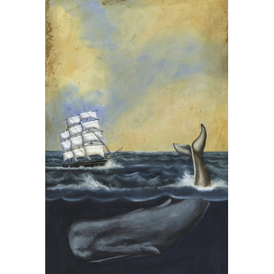 Whaling Stories I by Naomi McCavitt - 1 Piece Wrapped Canvas Painting