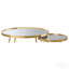 Table basse 2 pièces Gold