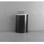 Vast Studio Aged Brass/White Freestanding Pedestal Sink – Sculpted Solid Surface Basin with Curved Modern Silhouette & Seamless Luxury Matte Finish-266895587-266895588
