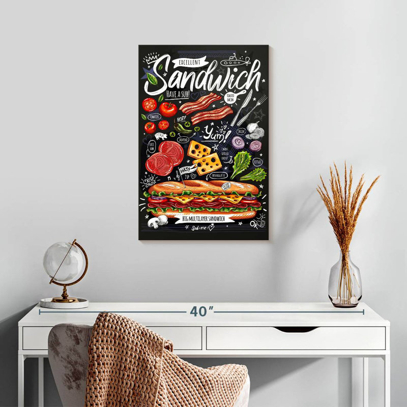 Yarlin Sandwich Sub, 24" H x 16" W