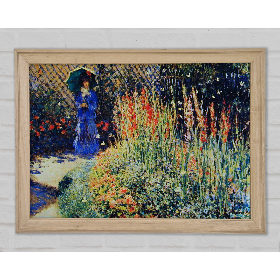 Van Gogh Der Garten der Bäuerin - Einzelner Bilderrahmen Kunstdrucke