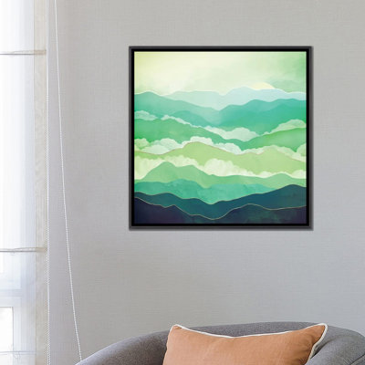 Emerald Spring - impression d'art graphique