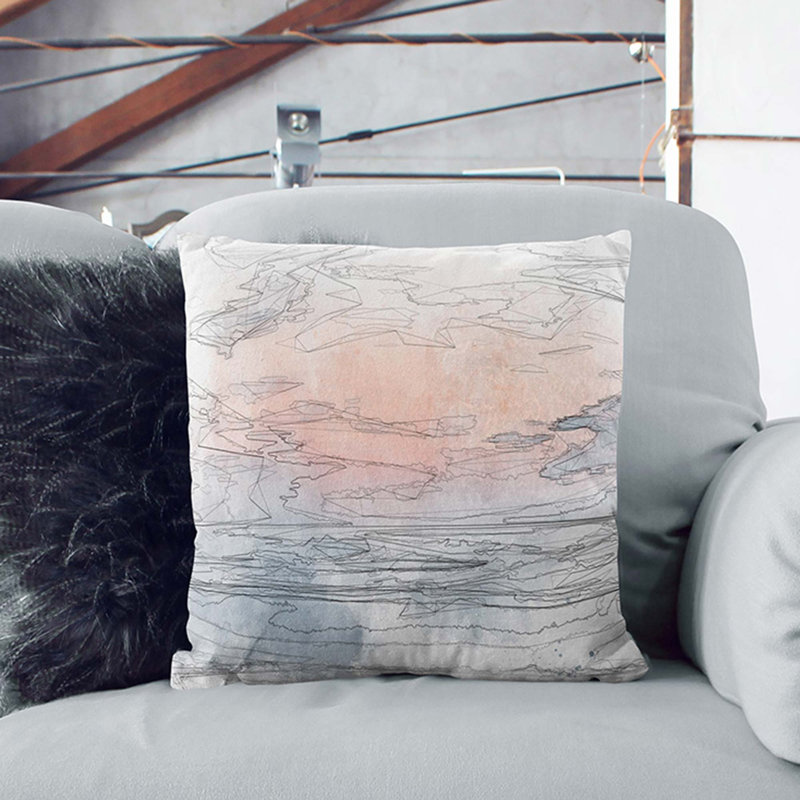 Square Cushion, 40cm H x 40cm W x 15cm D