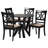4 - Person Pedestal Dining Set-848192518
