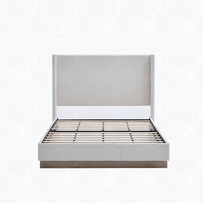 Lit plateforme tapissier