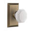 Studio Plate with Waldorf White Milk Knob-891403353-891403356