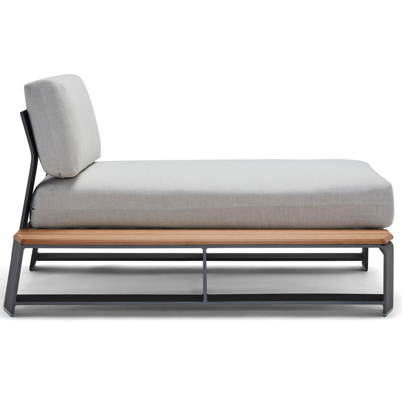Gather Outdoor Chaise Lounge, Oyster