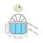 Steel Round Frame Set Pool H x W x L-67752851