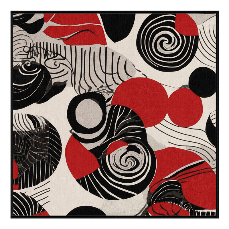 Radiant Flow Rug, Square 4'