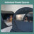 Full-Size Bed Tent with 2 LED Light Strips - Easy to Assemble, Portable 90% Blackout Canopy, Breathable with Two Doors, Enhances Bedroom Privacy and Decor