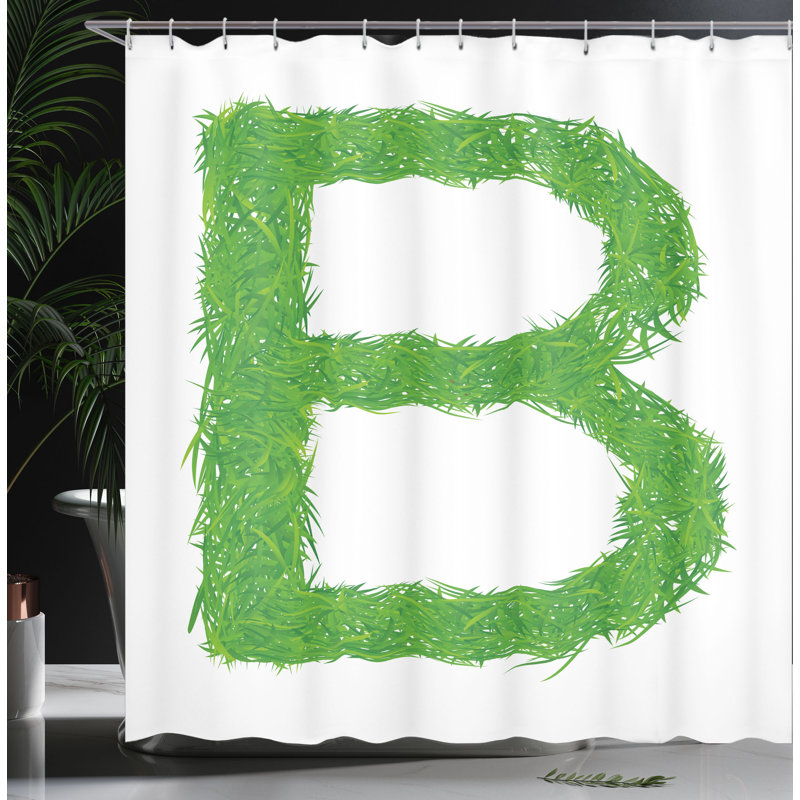Shower Curtain with Hooks Included, 70"H x 69"W