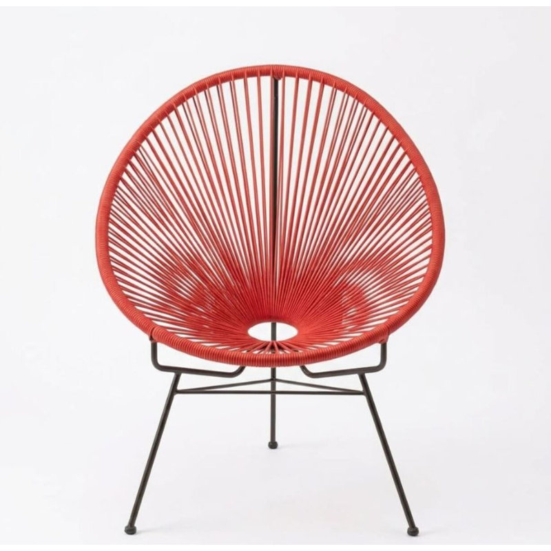 Chaise d'appoint Marilyse, Rouge