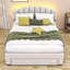 Lit plateforme tapissier avec tiroir Luceile-2146638072