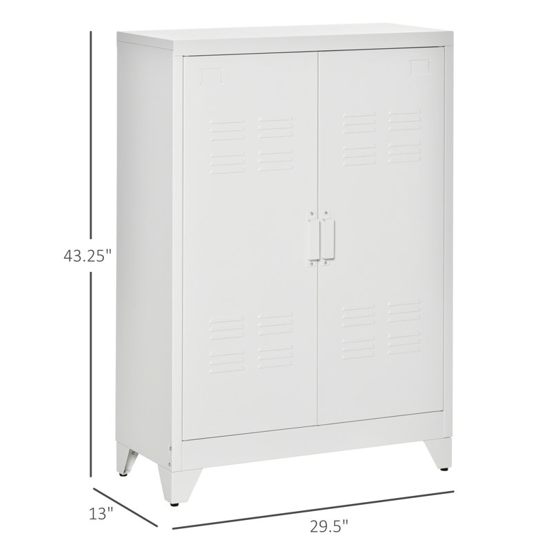Armoire de rangement industrielle HOMcom