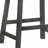 Set Of 2 Rustic Counter Stools, 25-Inch Backless Wooden Farmhouse Barstools With Faux Leather Seat, Distressed Finish, Space-Saving Design-420696099-420696098